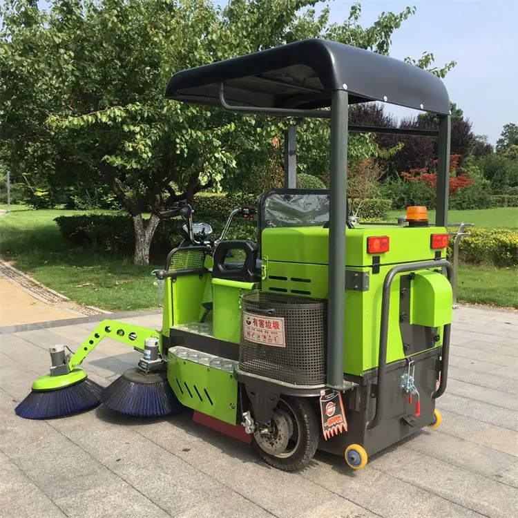 مكنسة تنظيف القمامة الكهربائية، مكنسة أوراق الطريق للدراجة ثلاثية العجلات