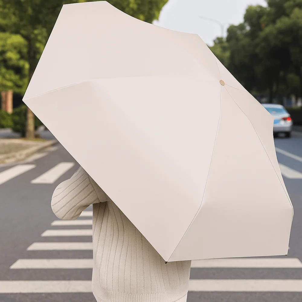 

Легко хранить анти-УФ мини-компактный карманный зонт ветрозащитный портативный пятискладной зонт легкий зонт от дождя для путешествий