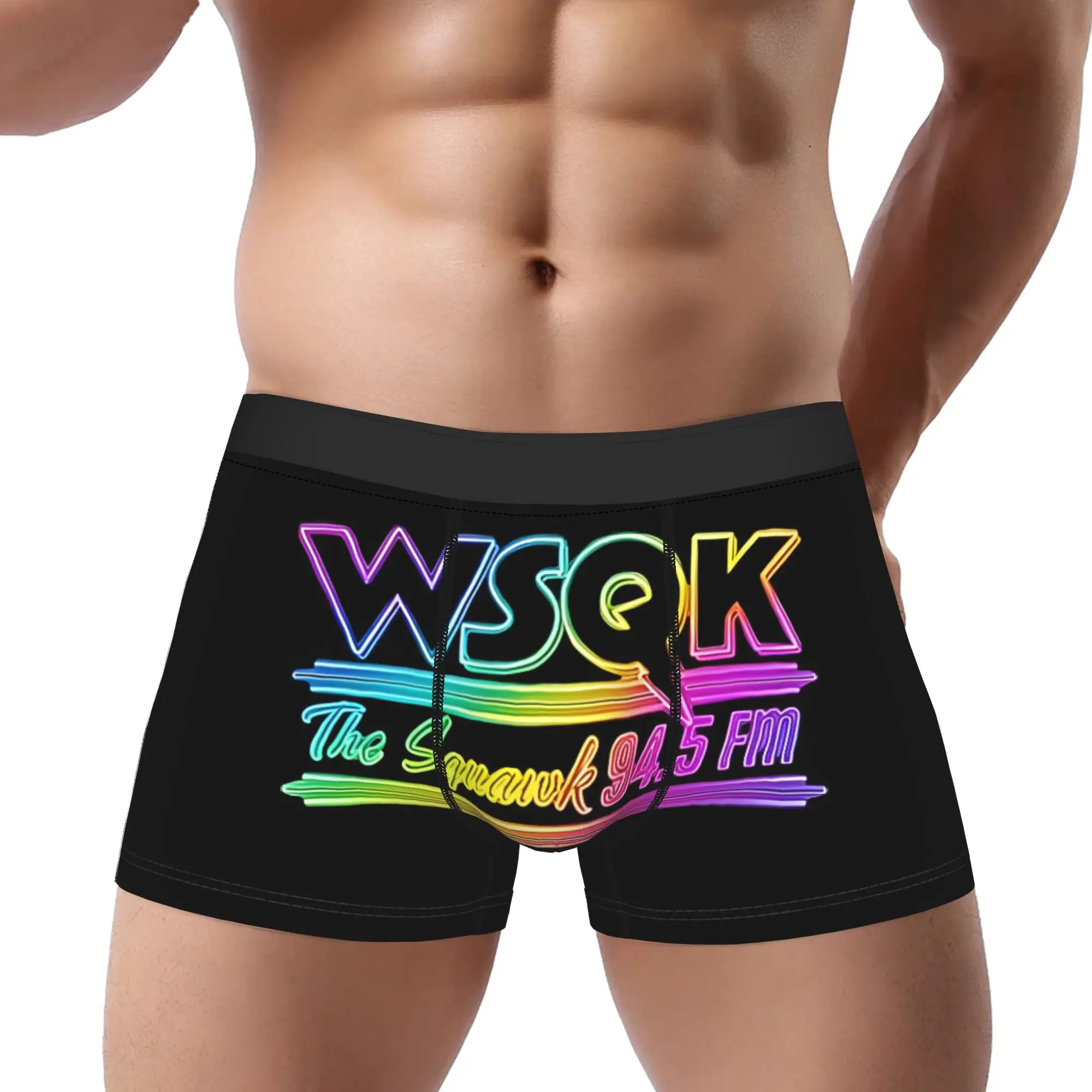 

Трусы Hawskins WSQK The Squawk 94 WSQK, дышащие трусики, мужское нижнее белье, шорты с принтом, боксеры