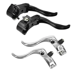 New 2Pcs Aluminum Alloy 24mm Mountain Bike Disc Brake  Handle Level Cycling Accessory Bike Brake Lever  Brake Accessories