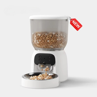Dudupet New Arrival Pet Feeder Automatic Shooting of Surplus Food 4L Smart Dog Cat Feeder