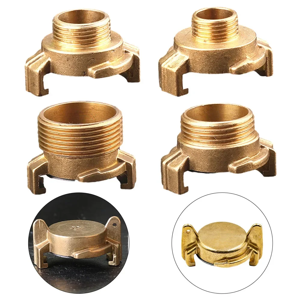 

1 Pc DN15 DN20 DN25 DN32 Brass Type Quick Connect Water Fittings Claw Couplings Tap Connectors For Garden Irrigation