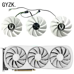 ZOTAC 지포스 RTX4070ti 4070ti 슈퍼 4080 4080s 트리니티 OC 화이트 그래픽 카드 교체 선풍기 GA92S2U 용 신제품