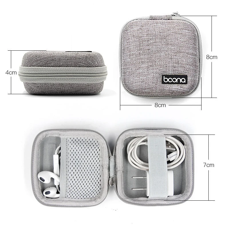 Laptop Bag Accessories Organizer Power Adapter Case, ProCase Portable Storage Carrying Case Bag for Apple MacBook Charger