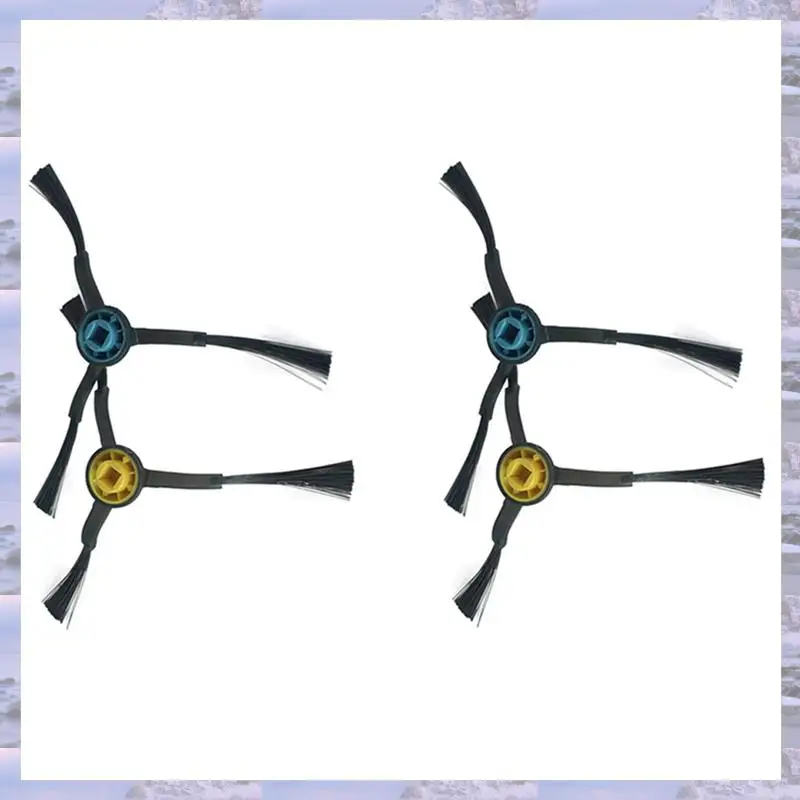 2025-4 قطعة فرشاة جانبية للكنس لـ Midea W11 جهاز آلي لتنظيف الأتربة فرشاة جانبية أجزاء أداة التنظيف المنزلية