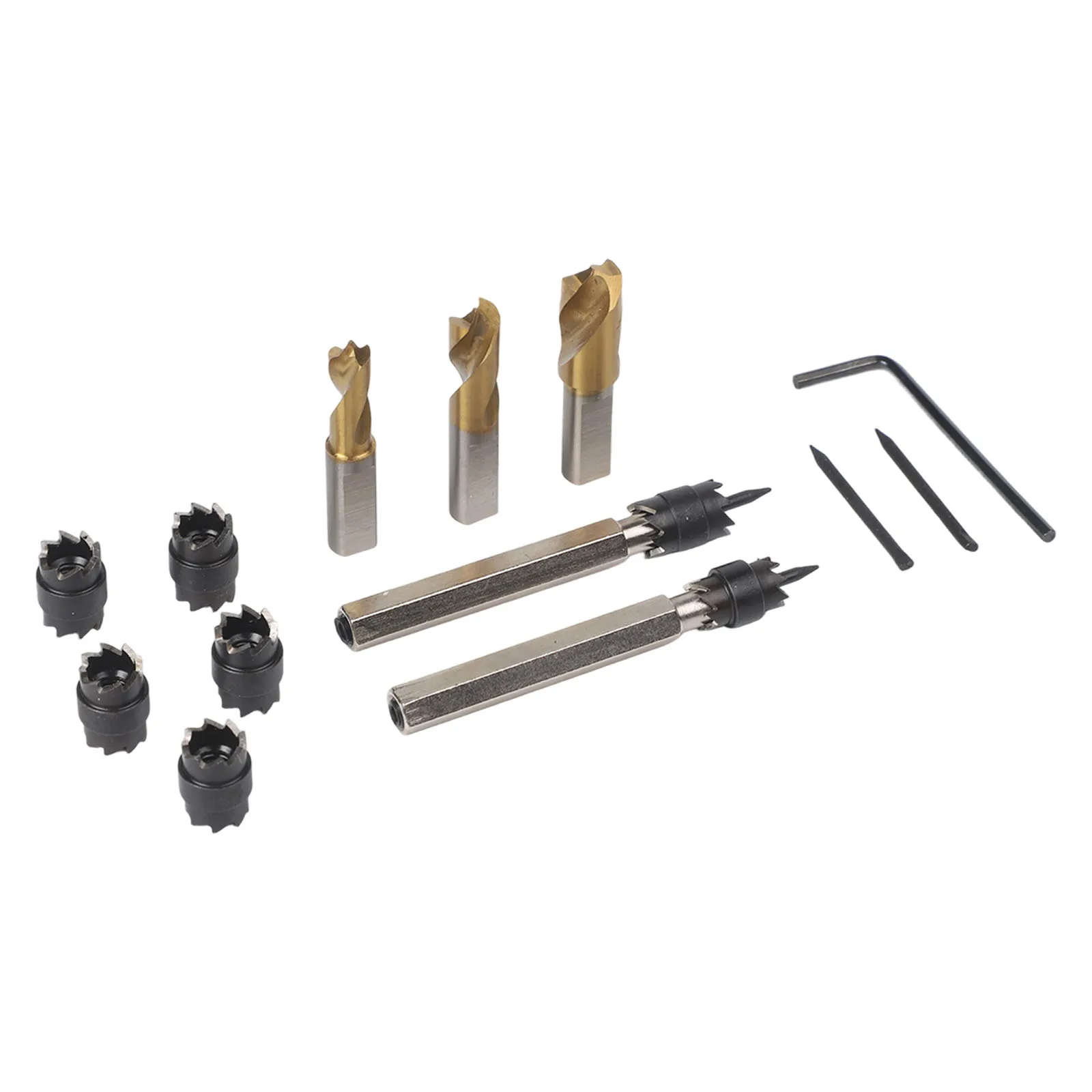 

Dedicated 13pcs HSS Welding Drill Bit Set for Precision Cutting in Iron and Steel with Special Centring Design