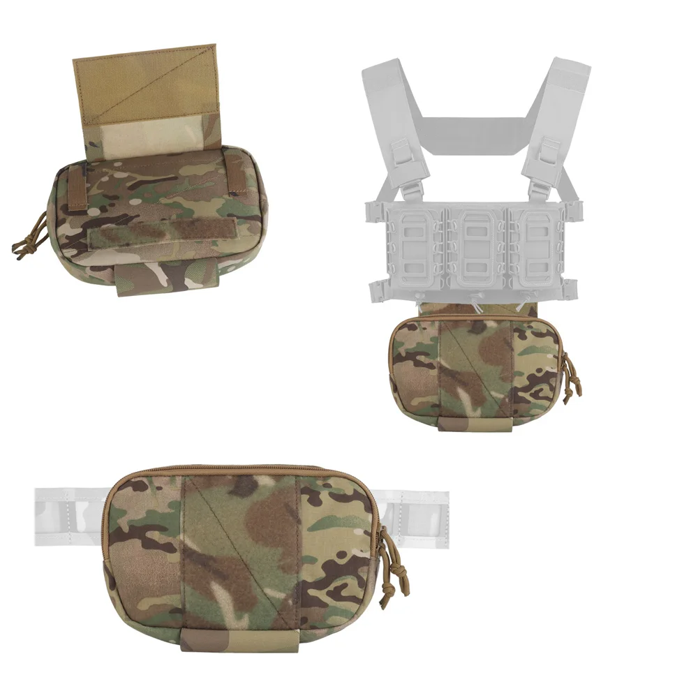 Small Multi-purpose Task Bag Hunting Chest Hanging Bag Suitable For Waist Belt Below 5.3cm