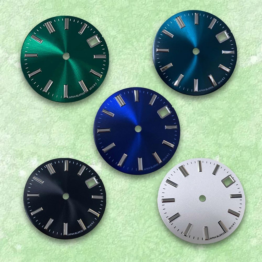 

28.5mm GS Logo Dial Suitable For NH35/NH36/4R/7S Japanese Automatic Movement Watch Modification Accessories