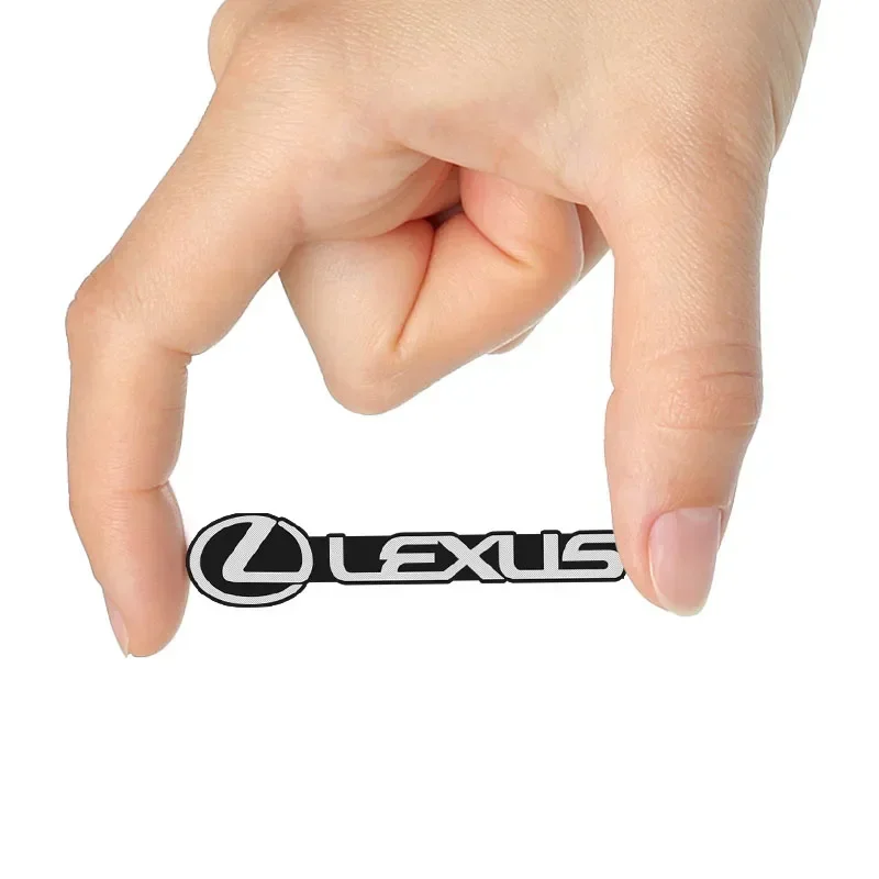 مكبر صوت للسيارة ملصقات معدنية الديكور الداخلي الشارات لكزس F SPORT ES RX NX LS UX LM LX GX LC RZ هو CT GS RC HS SC TX LBX