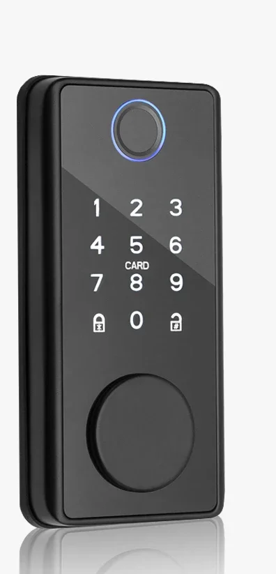 American Indoor Fingerprint Smart Door Lock Hotel Apartment Digital Password Smart Lock