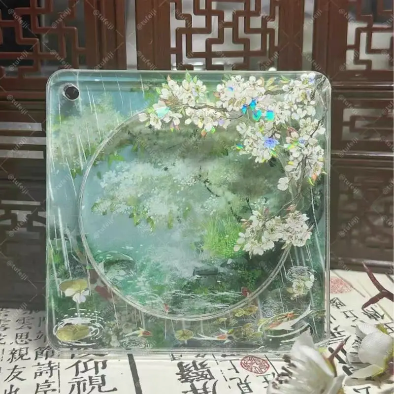 

Новое украшение Acg, украшающая рамка, серия весеннего снега, анимационный значок, украшение, защита, коллекция, дисплей, оболочка