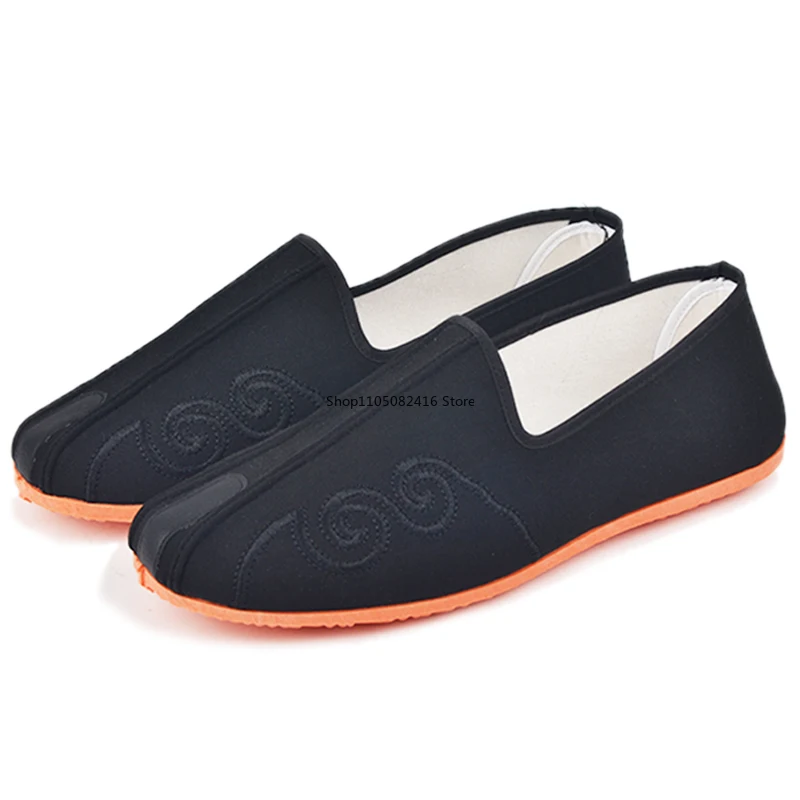 Traditional Chinese Kung Fu Cotton Cloth Shoes Tai-chi Martial Art Training Sneakers Breathable Wearable Sport Footwear