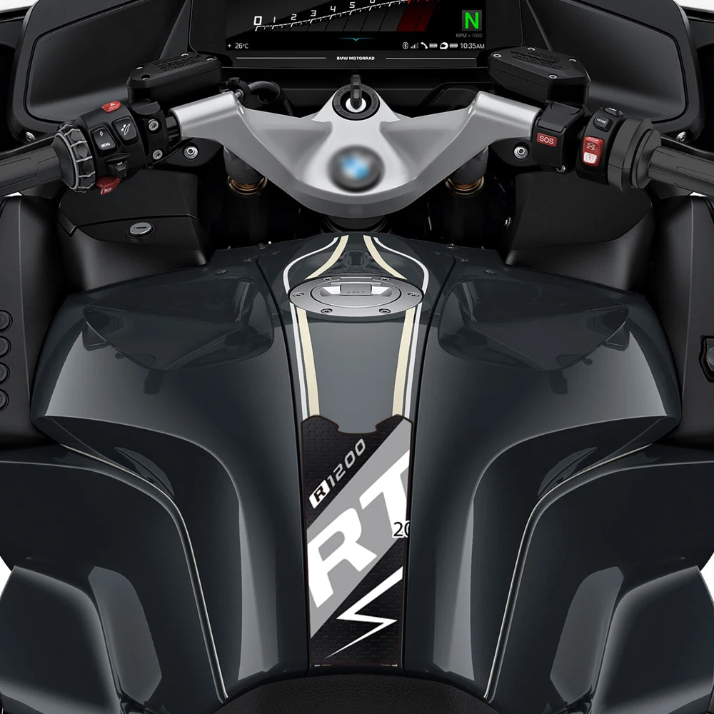 Motorcycle Side Gas Knee Grip Stickers Fuel Tank Pad Protector Anti-slip Sticker For BMW R1200RT R1200 RT