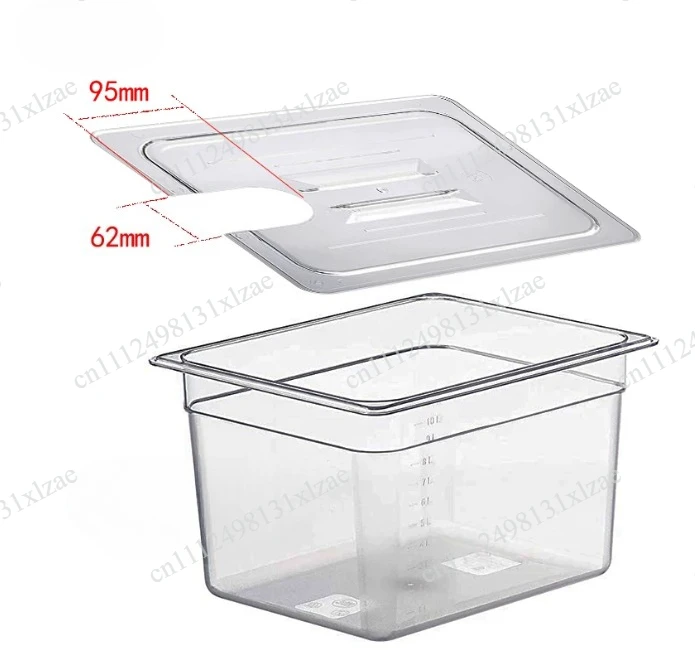 11L 26L cookware, water bath container, vacuum low-temperature slow stew pot accessories, water tank with hole cover