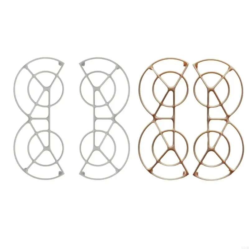 

U0DB Pack of 2pcs Propeller Protective Rings for Quadcopter Paddle Leaf Propellers Guards Secure Flying Enhancement