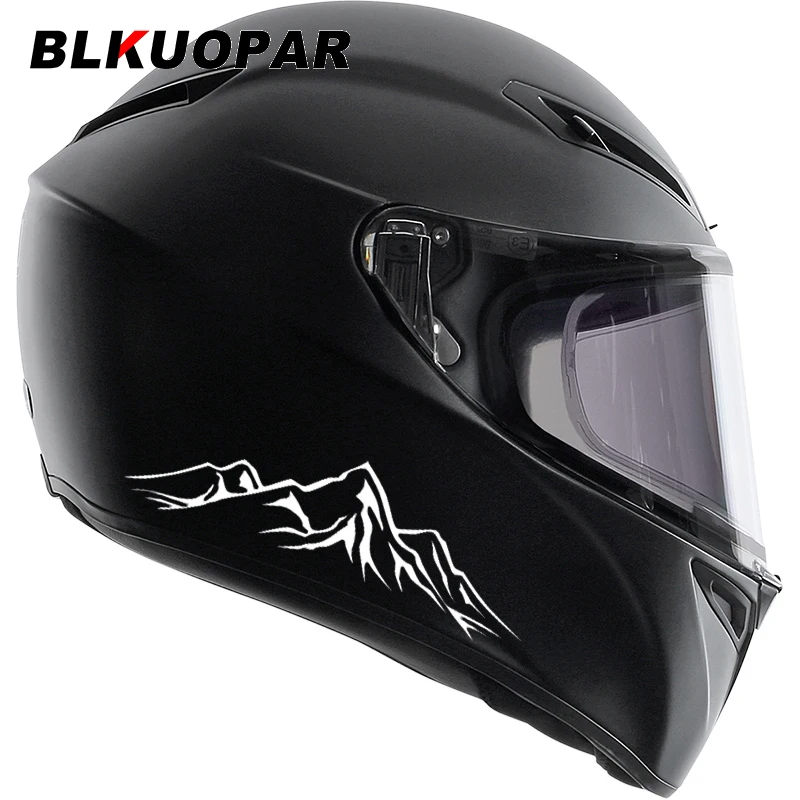 BLKUOPAR – autocollants et décalcomanies Logo Peak pour voiture, décoration pour coffre de voyage, enveloppe en vinyle pour moto, égratignure