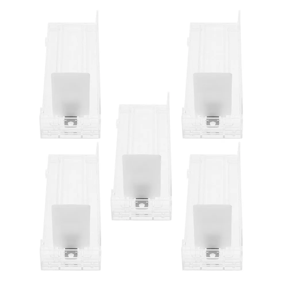 

5Pcs Automatic Shelf Pusher Spring Loaded Plastic Organizer Retail Store Drink Display Can Dispenser Shelf Pusher