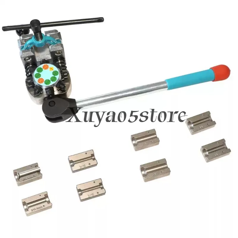 Cars Professional Brake Line Flaring Tool Kit for Expandable 45 degree single and double layer brake pipe 4.75mm 3/16 