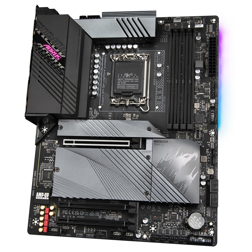 GA B660 AORUS MASTER DDR4 For Gigabyte B660 LGA 1700 DDR4 128GB PCI-E 4.0 ATX Desktop Motherboard