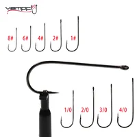 Vampfly Aberdeen anzuelo de caña larga señuelo cebo Streamer atado de moscas aparejos de pesca de agua dulce y salada para trucha lubina bagre