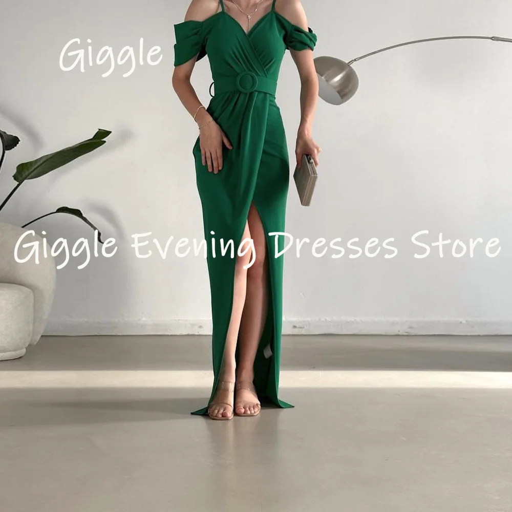 

Giggle Satin Mermaid Sweetheart Popular Ruffle Formal Prom Gown Floor-length Evening Elegant Party Dresses for Women 2023