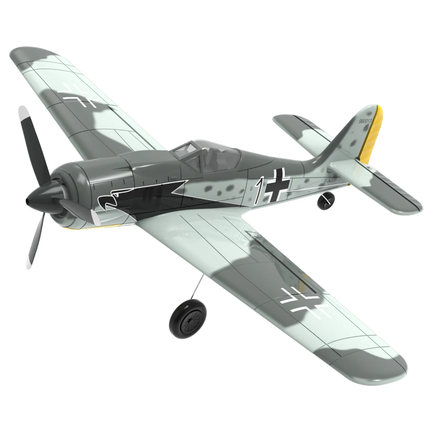 

World War II remote control aircraft electric four-way fixed-wing model aircraft foam remote control aircraft
