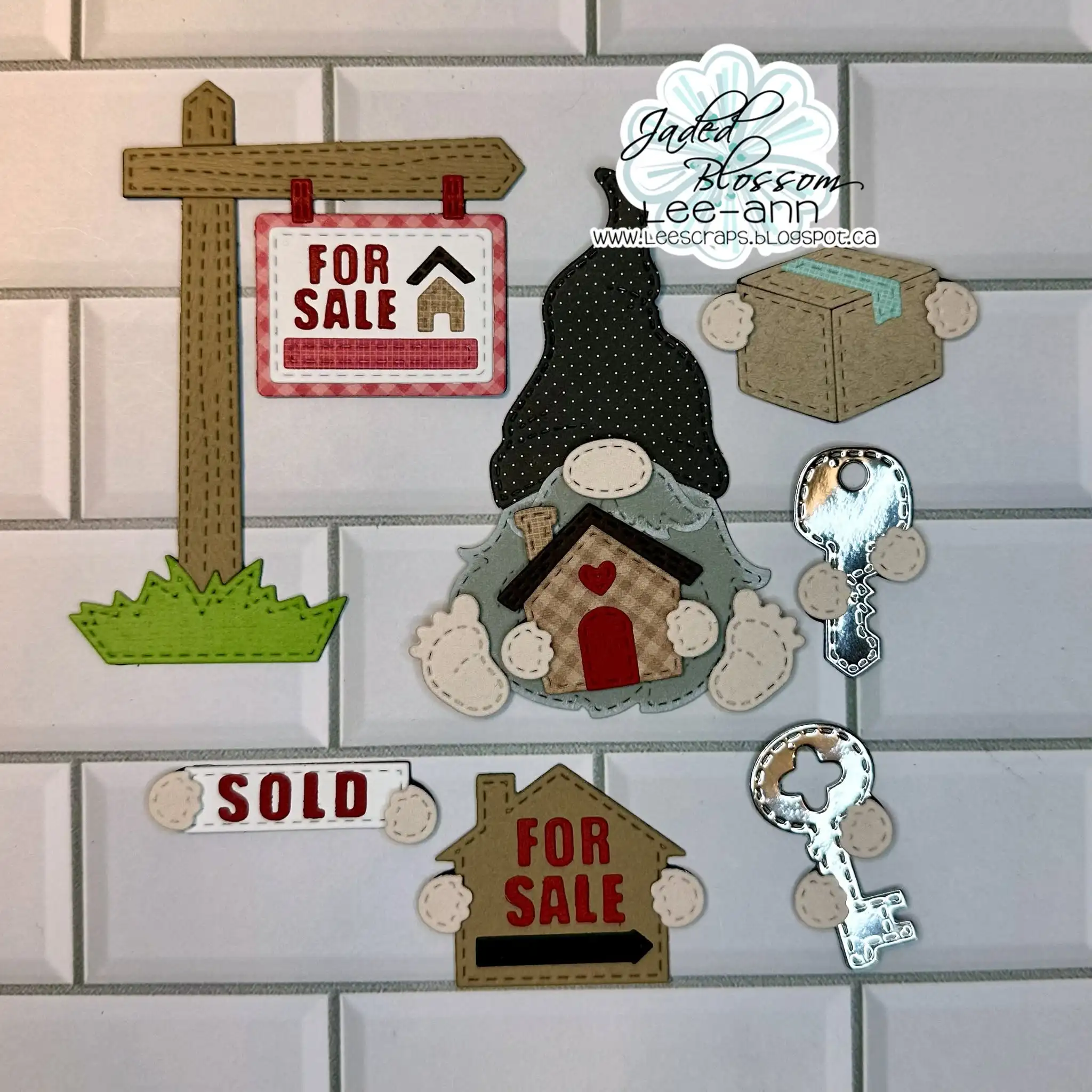 Gnome Garden Add Ons Plants Metal Cutting Dies Stamps Scrapbook Diary Decoration Embossing Cut Dies Template DIY Greeting Card 5