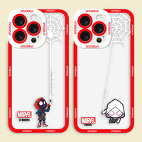 Funny Marvel SpiderMan Phone Case For VIVO S1 V20 V21 V21E V23 V23E V25 V27 V27E V29E V30 V40 V50 Y02 Y03 LITE Clear Case Capa