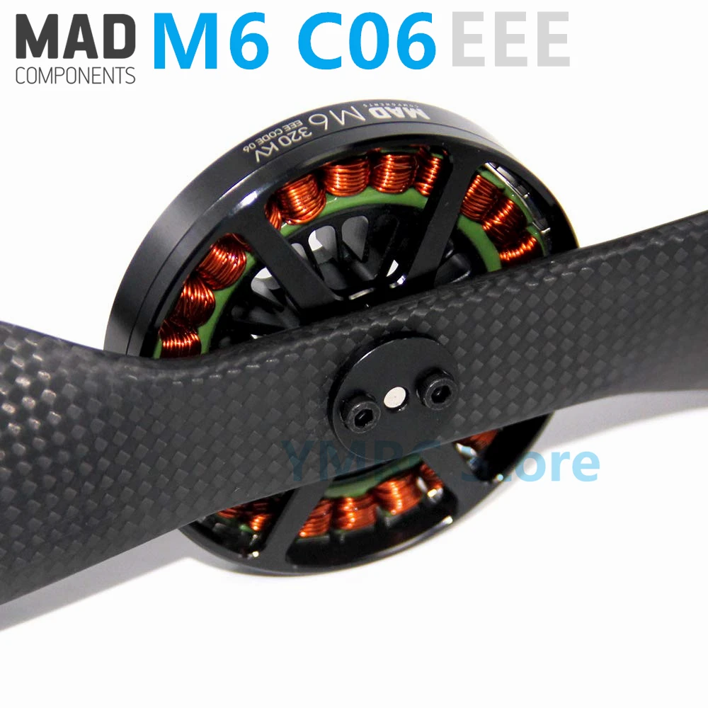 FPV RC 드론용 MAD 반물질 M6C06 EEE 140KV 220KV 320KV 브러시리스 모터, 멀티로터 쿼드콥터 헥스콥터 옥트콥터 항공기