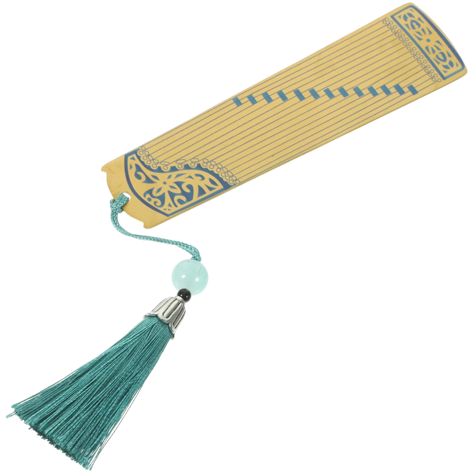 

Creative Metal Ancient Zither Bookmark Exquisite Design Reading Page Marker Gift for Readers Bookmark Bookmarkers