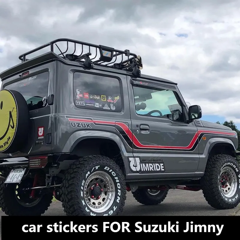 

New car stickers FOR Suzuki Jimny custom modified sports fashion decal accessories