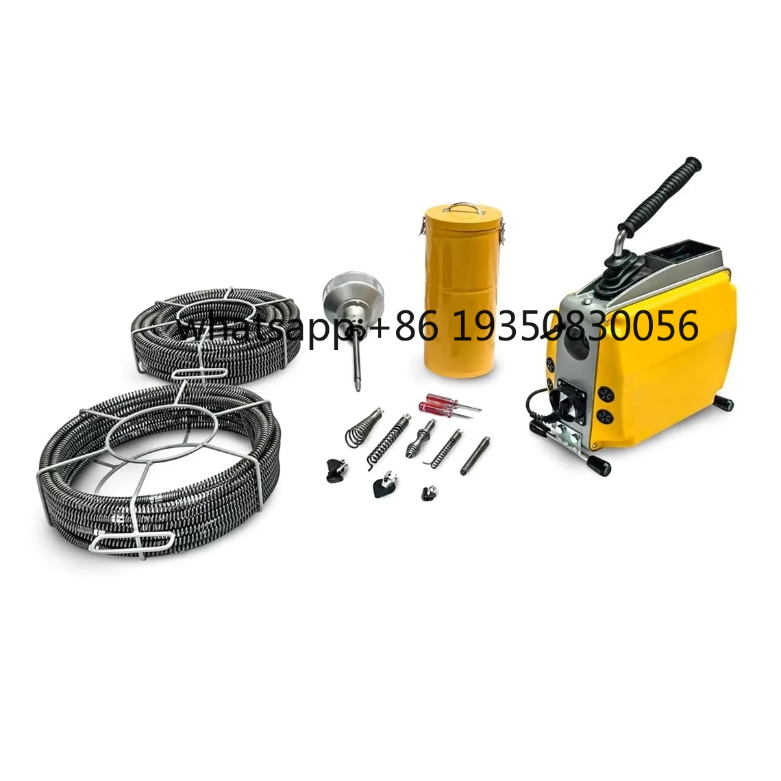 

Sectional Portable Sewer Pipe Drain Cleaning Machine, Electric Drain Cleaner for 6inch