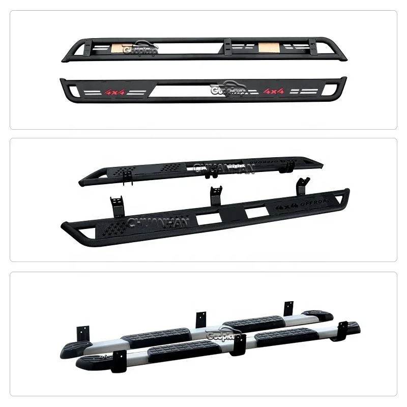 Side Steps Running Board Foot Pedal Side Bar For ford ranger f150 damx navara Dodge Ram1500