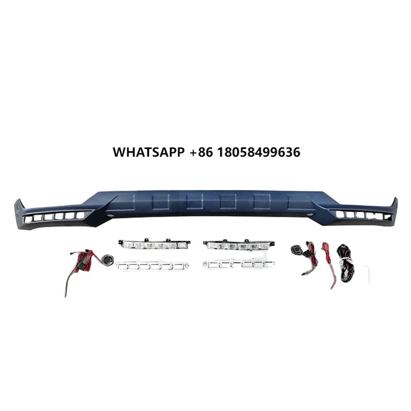 

BABUS Style Front Diffuser for Mercedes W463 G Class G500 G350 G63 New Condition Car Front Bumper Parts Front Lip
