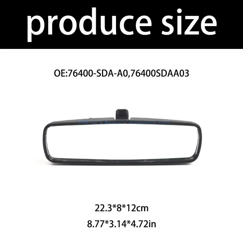 L5BC Plastic Manual Dim Rear View Mirror Dimming Auto Mirror for Automotives view 6