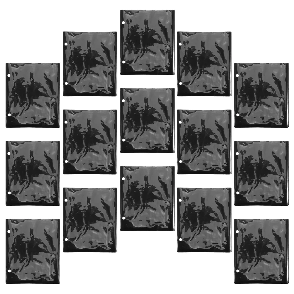 

15 шт. сменные папки для флип-папок с пластиковыми карманами, бумажные страницы для книг, двухсторонние держатели для музыкальных клипс