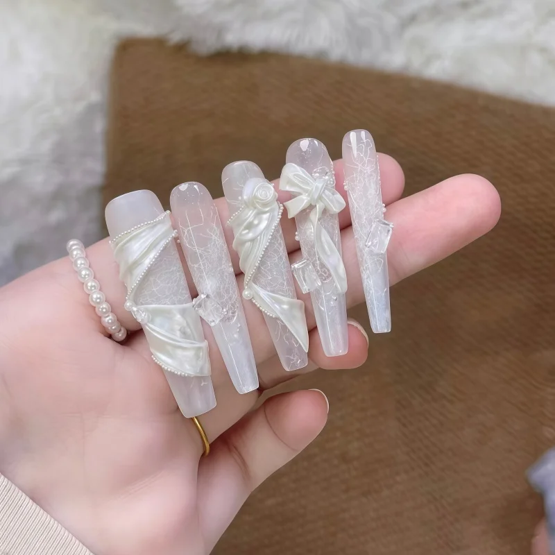 3D Satin Silk Ribbon Nail Art Silicone Mold - Reusable, Beginner-Friendly Tool for Luxury, Elegant Manicure Designs with Realist