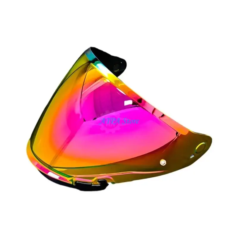 U13C Motorbike Helmet Visors Lens For OF603 Anti Fog Coating And Easy Installation