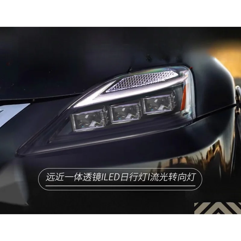 

Suitable for Lexus IS250 06-12 Headlights 300 Modified LED Daytime Running Lights Flowing Turn Signals