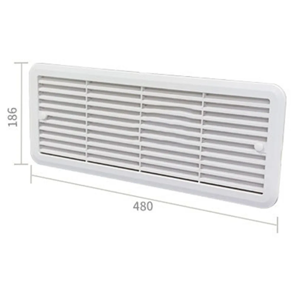 Grille de montage de ventilation pour réfrigérateur, ventilateur d'extraction latéral pour camping-c