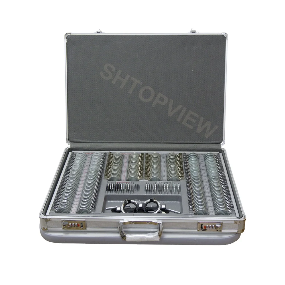 

SHTOPVIEW 266 pcs optometry box set trial optical lens 266JS B