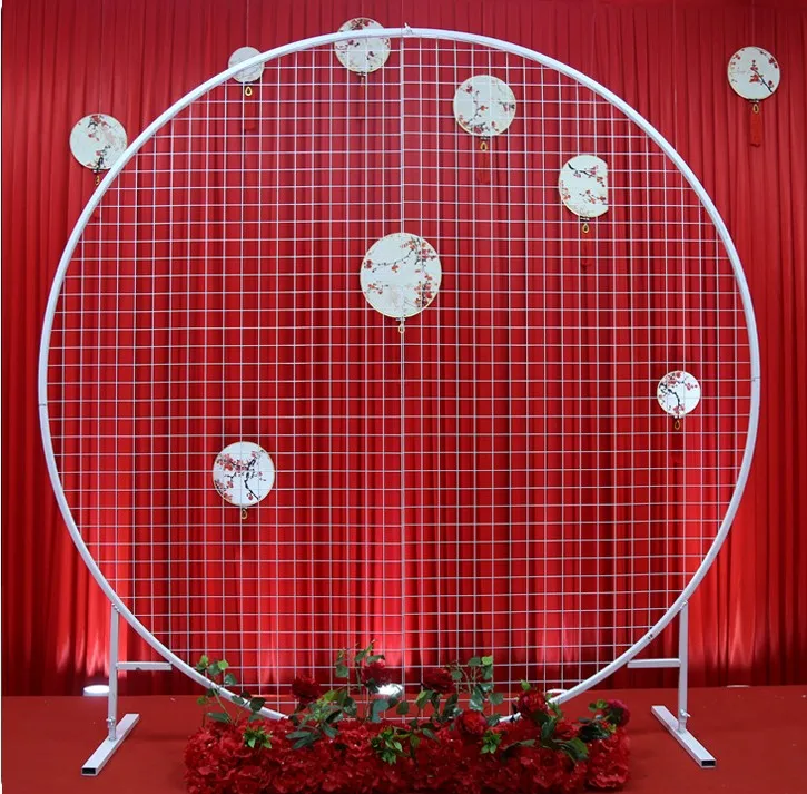 Modern Style Decoration Metal Arch Frame for Wedding Party Stage Backdrops