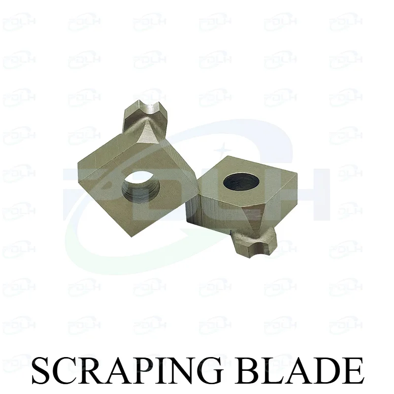 

10PCS 20x20x9mm R2.5 Carbide Radius Scraper Knives Scraping Blade for KDT Edge Banding Machine