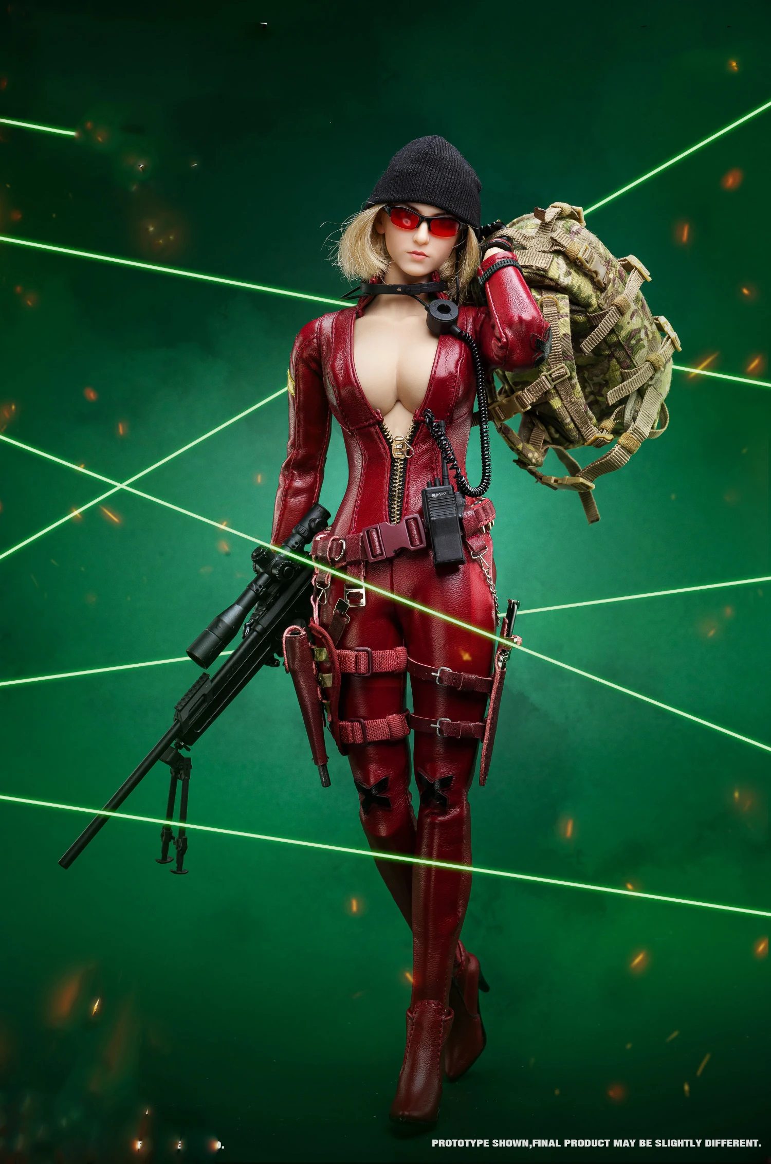 

BBK BBK014 1/6 Female Soldier Night Sniper Laila Model Full Set 12'' Action Figure In Stock For Fans Collection