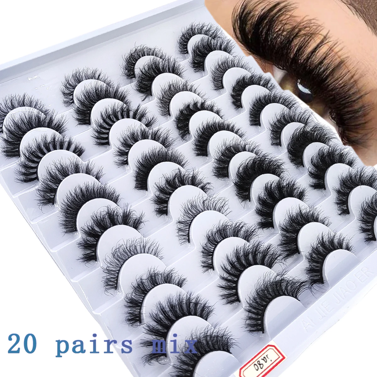 NOWE 20 Sztuk Naturalne, Puszy – Eyelash Extension Last recenzja i cena