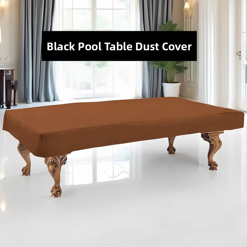 

Indoor Billiard Table Dust Cover Black Eight Sun Protection Cover Cloth High-end Protective Sleeve Modern Simple Style