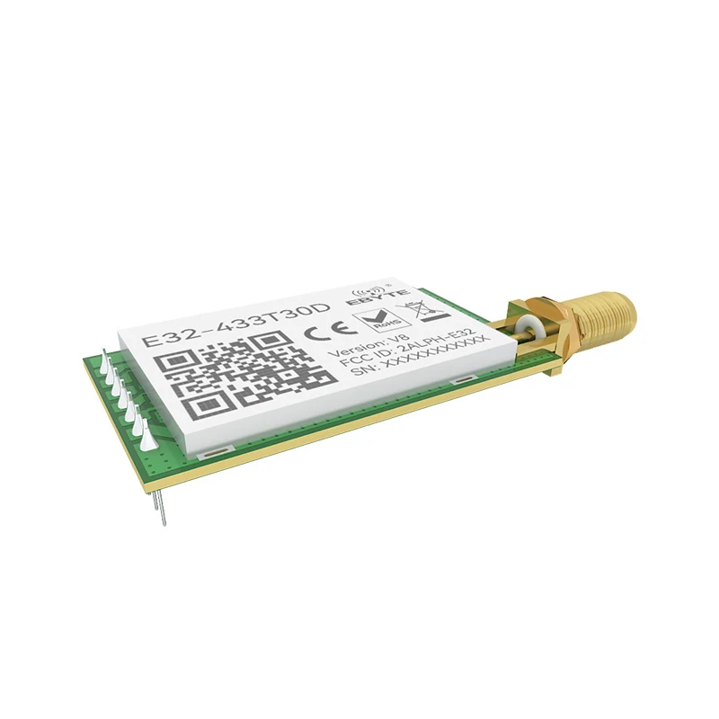 LoRa TXCO 433 МГц 1 Вт модуль E32-433T30D-V8 Модуль LoRa передатчик UART 433T30D беспроводной радиочастотный приемопередатчик дальнего действия 8 км