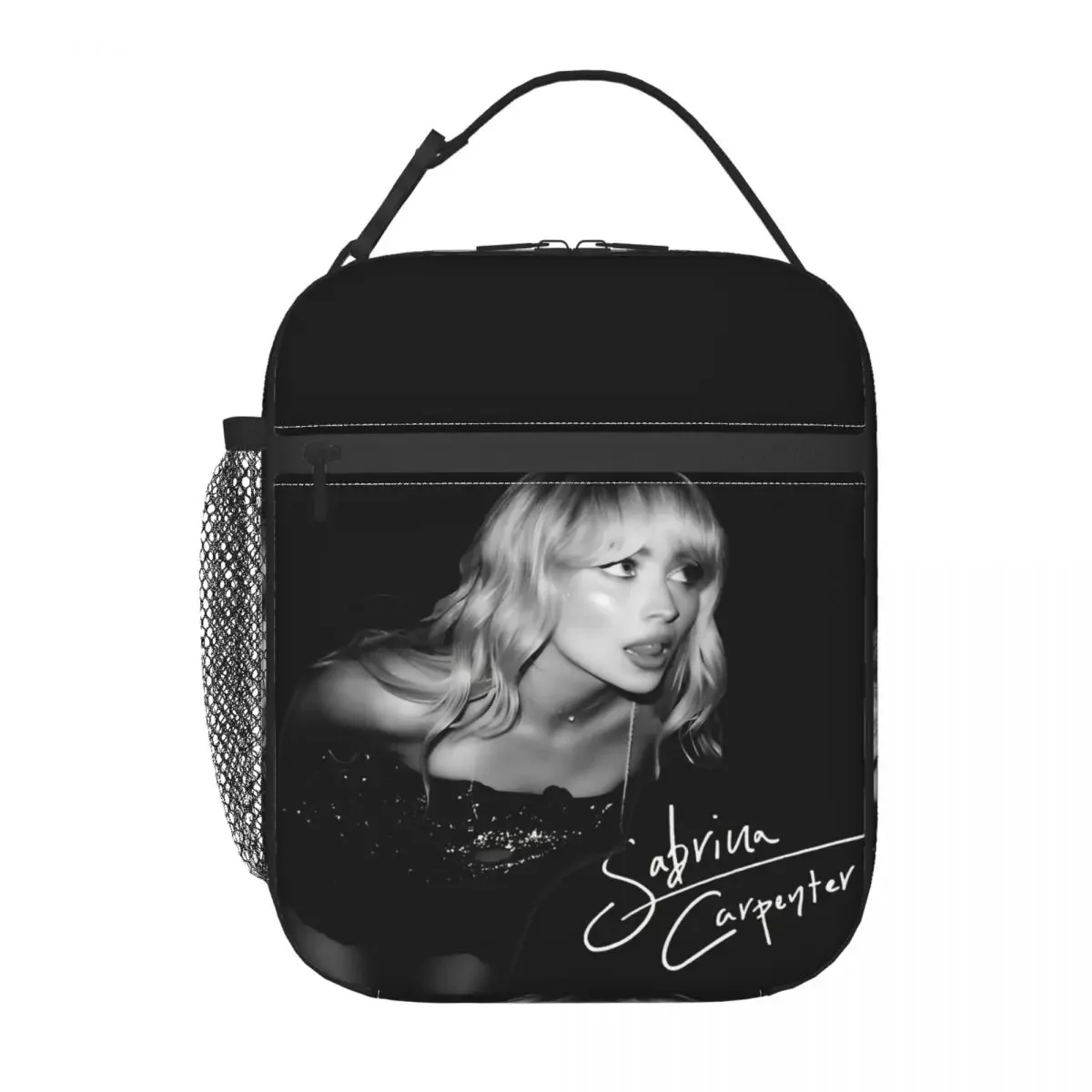 2025 New Sabrina Carpenter 2024 Tour Merch Insulated Lunch Bags For Work Food Container Portable Thermal Cooler Lunch Boxes