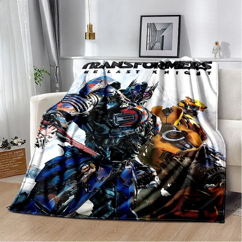 Transformationed Autobots weiche Flanelldecke für Betten, Schlafzimmer, Sofa, Picknickdecke, Decke für den Außenbereich, Freizeitgeschenke