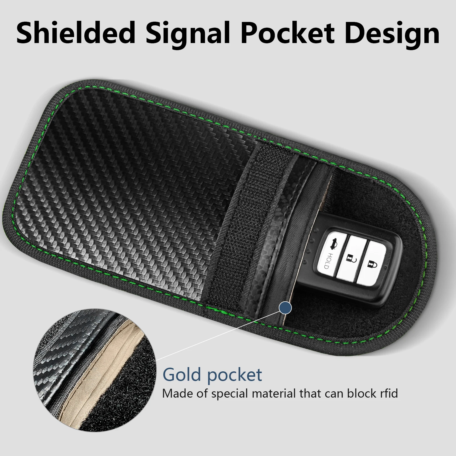 Borsa Faraday per chiavi auto, - Key Holder Leather Pouch recensione e prezzo